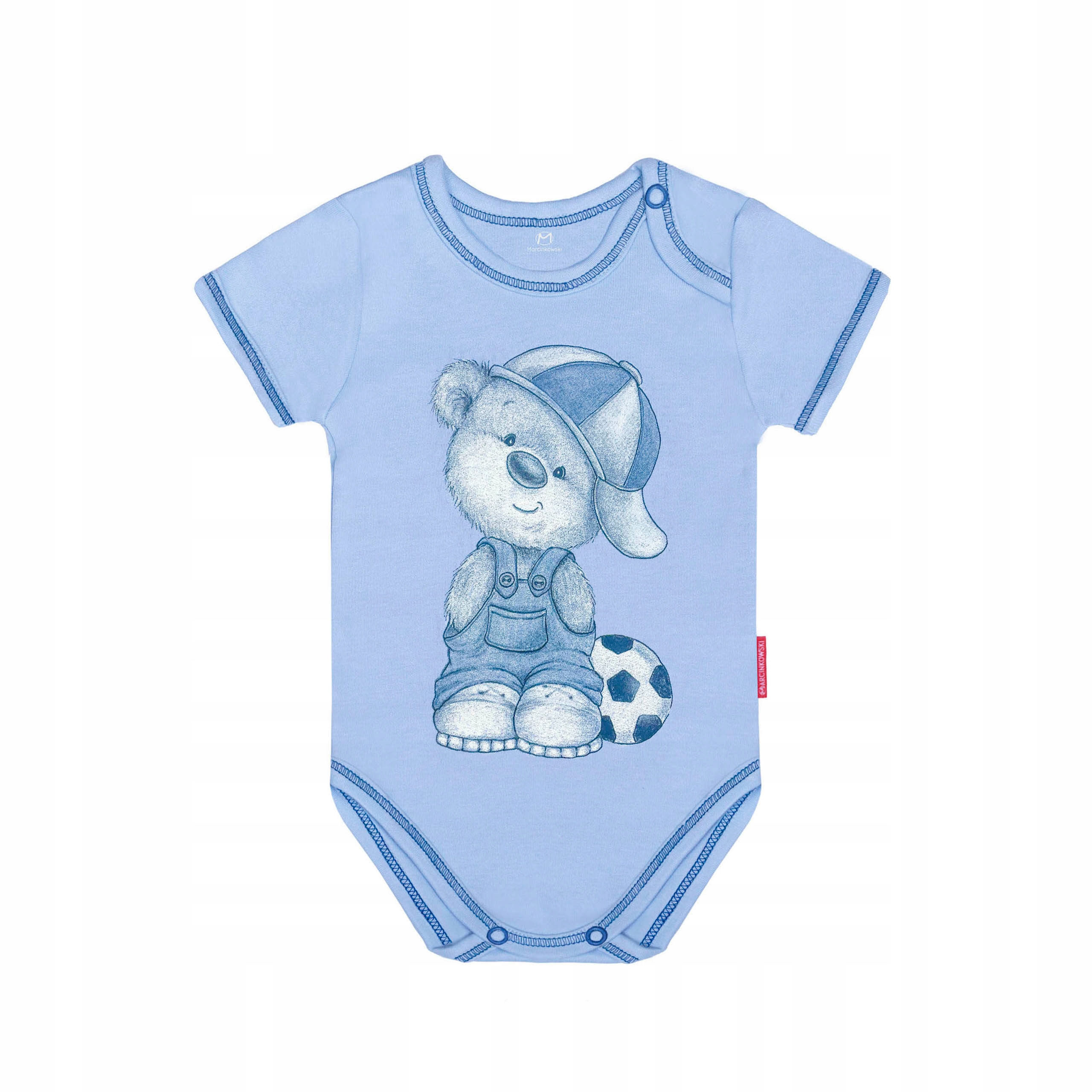 BODY NIEMOWLĘCE 92 DLA DZIECI Z KRÓTKIM RĘKAWEM DLA CHŁOPCA NA LATO LETNIE