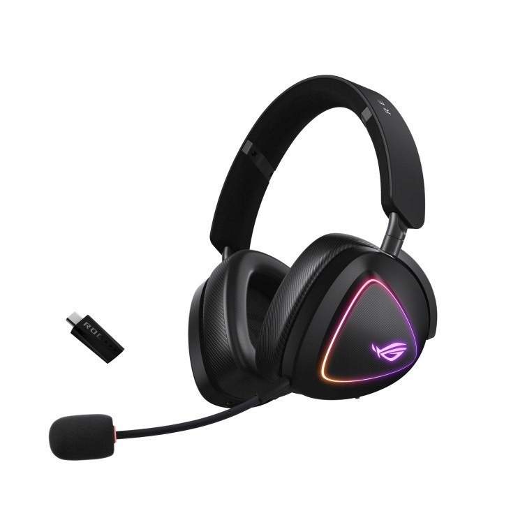 Asus Słuchawki Rog Delta II Wireless 2.4GHz/BT/3.5mm