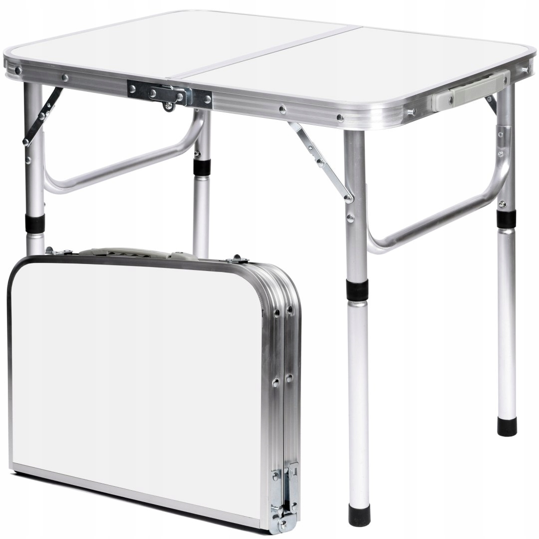 Kempingový turistický stolek Vasco bílý