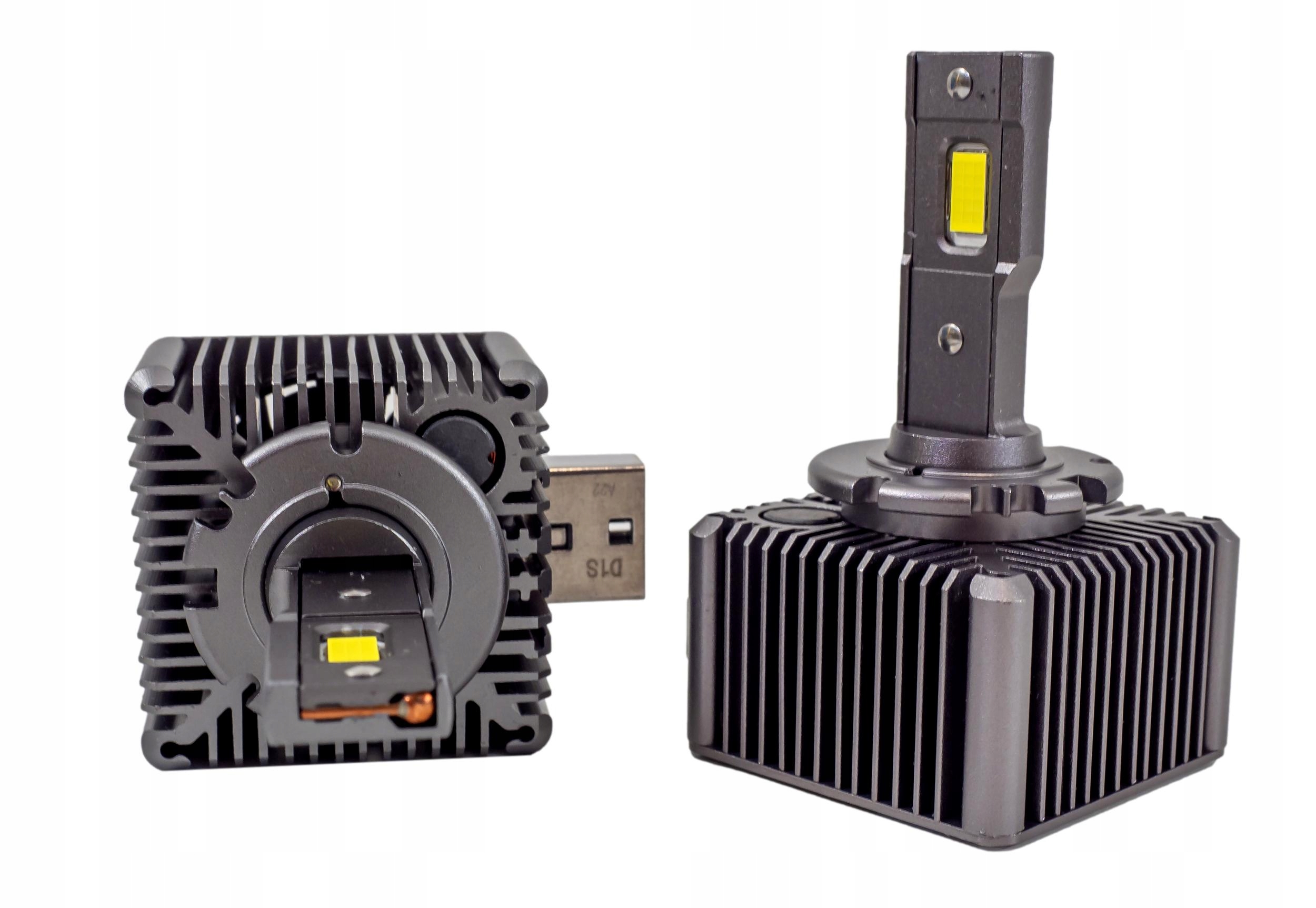 Żarniki LED D1S CANBUS 2x35W 9000LM CSP HP Model D1S9000HPCSP
