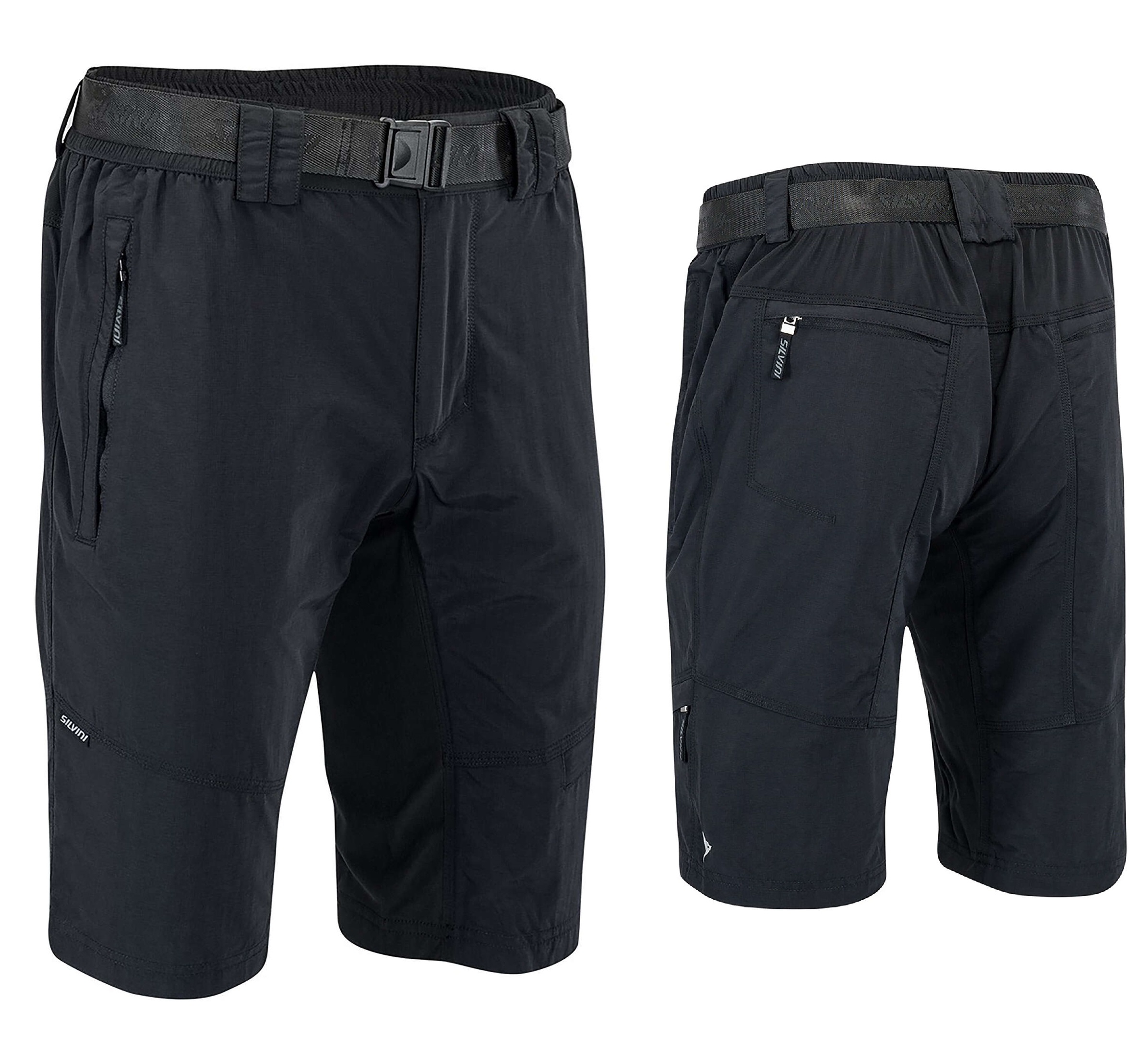 Silvini Rango MP1616 Spodenki rowerowe Black S