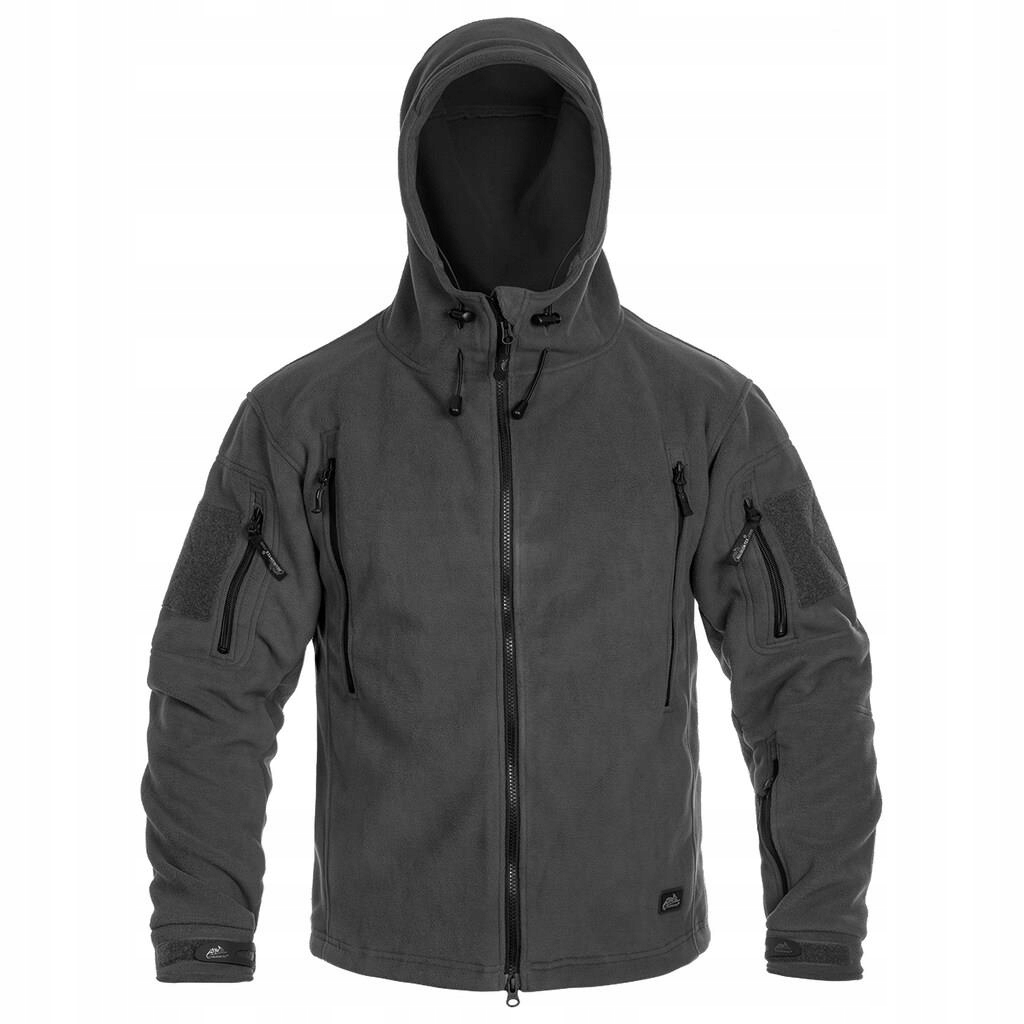 Polar Mikina fleecová rozepínací s kapucí Helikon-Tex Patriot Grey M