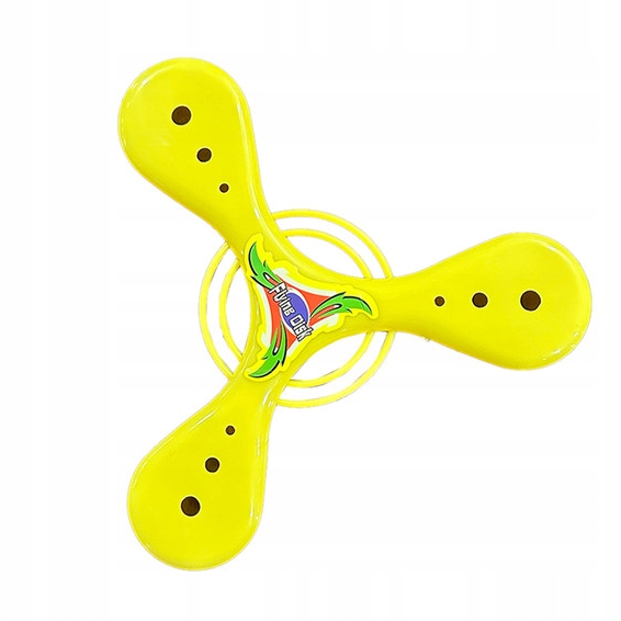 ZESTAW SPORTOWY DYSKI BUMERANGI FRISBEE DO RZUCANIA Wiek dziecka 3 lata +