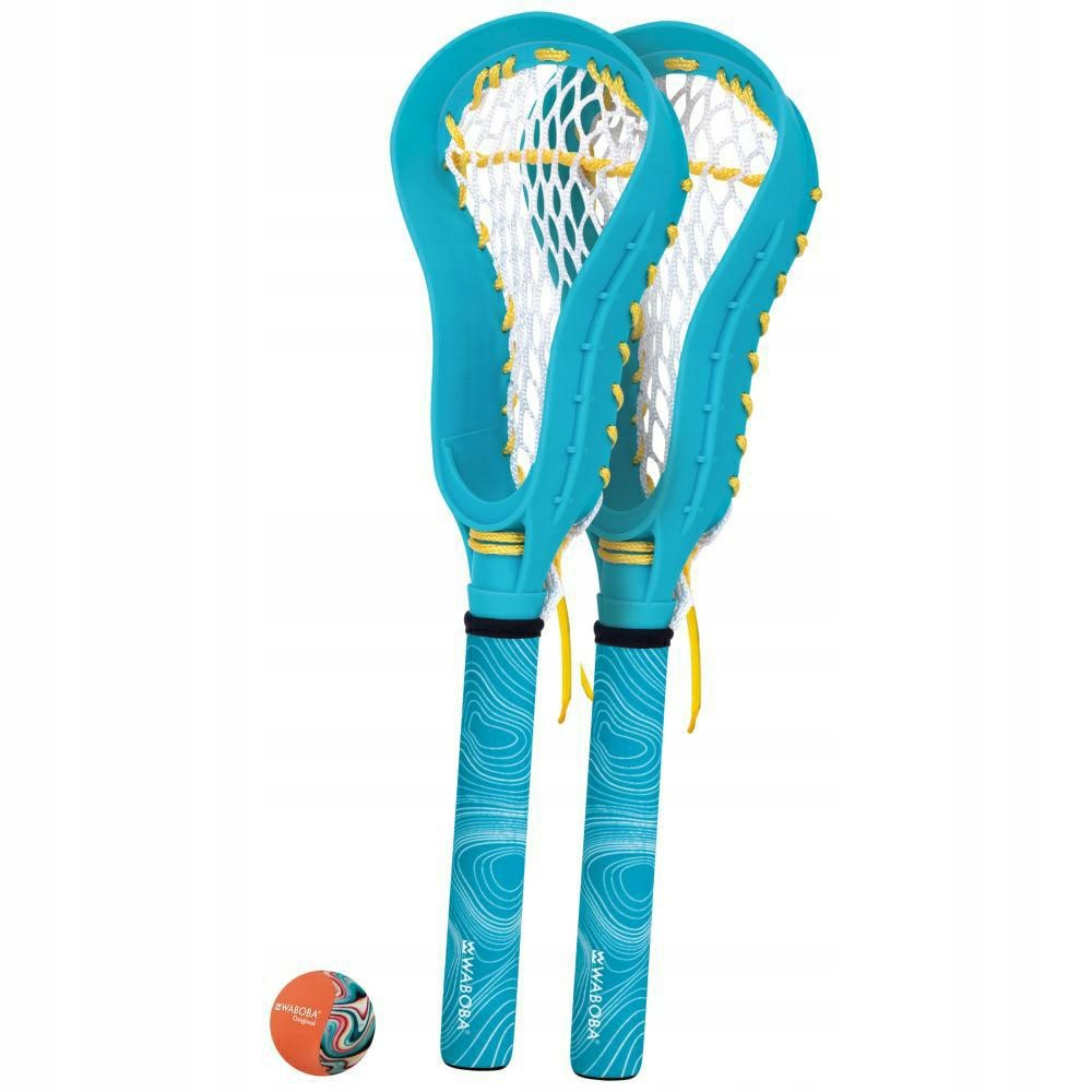 Gra outdoorowa Waboba Lacrosse niebieski zestaw Waboba
