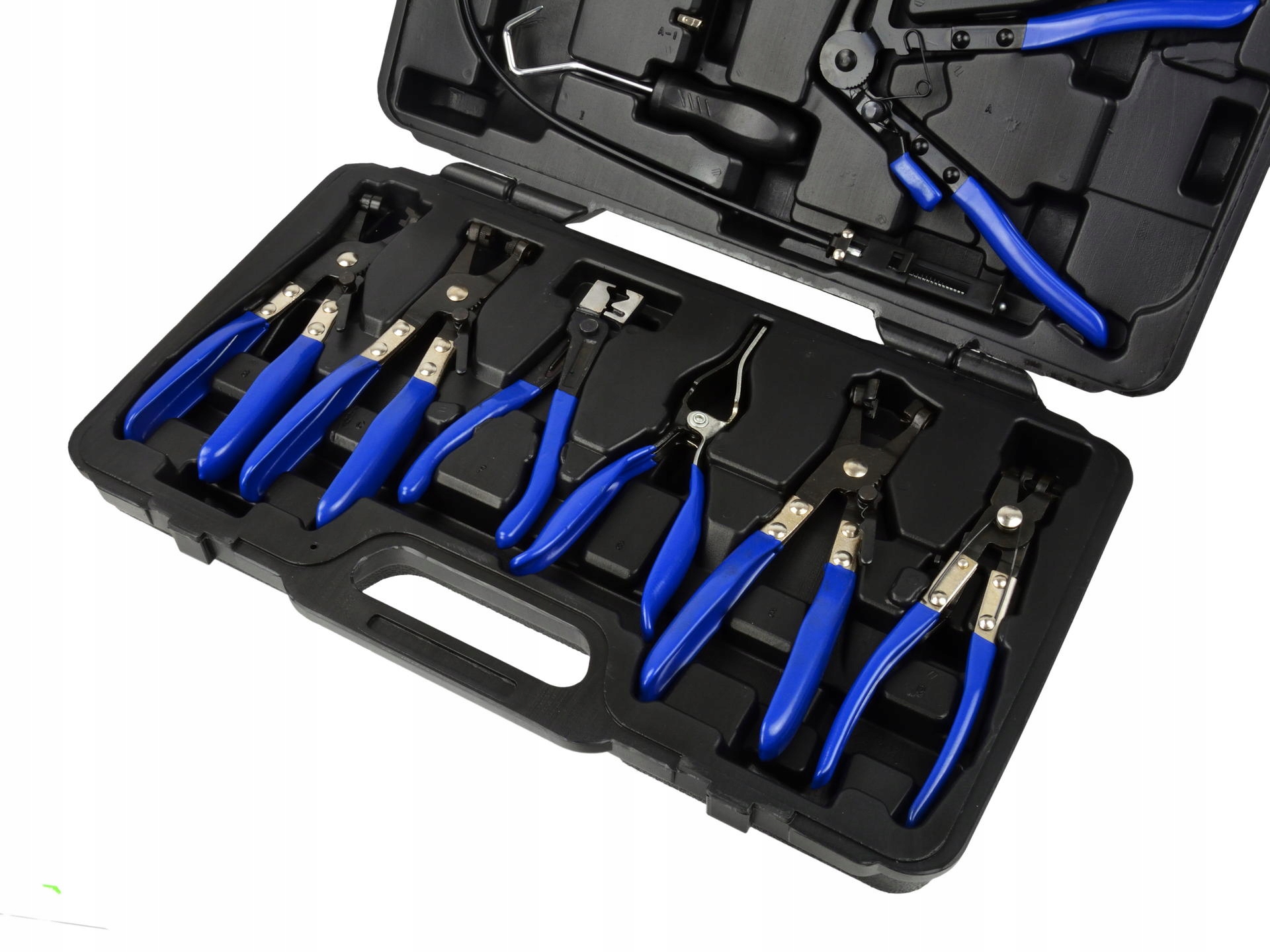 GEKO ZESTAW SZCZYPCE DO OPASEK TAŚMOWYCH 9 ELEMENTÓW Z DŁUGĄ LINKĄ G01655 EAN (GTIN) 5901477119378