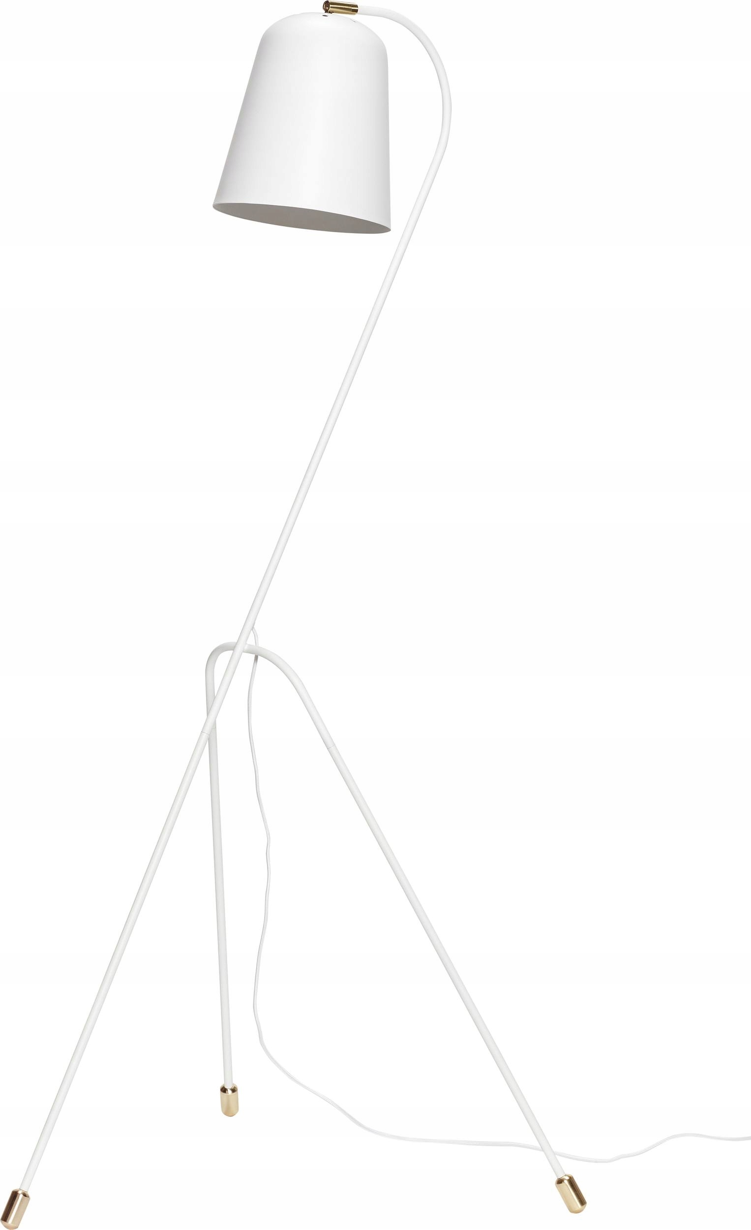 Hübsch Soft Podlahová lampa 156 cm biela