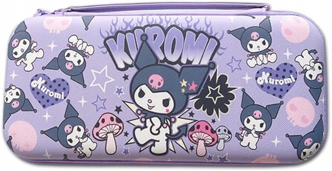 ETUI DO NINTENDO SWITCH OLED FIOLETOWE 12 GNIAZD NA GRY