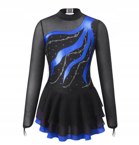 Strój Do Gimnastyki Balet Sukienka Łyżwiarstwo 116 122 Body 930