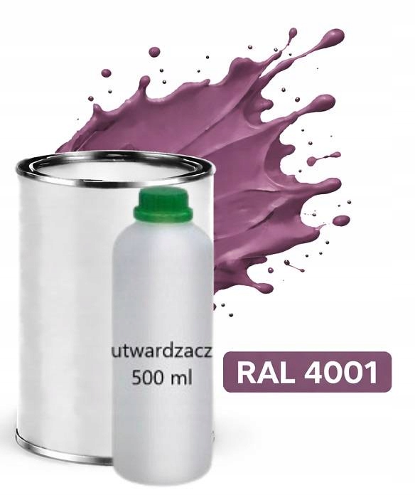 Ral 4001 Polyuretan Akryl 2:1 1L Lesklý Lak Tužidlo Normal 0,5L