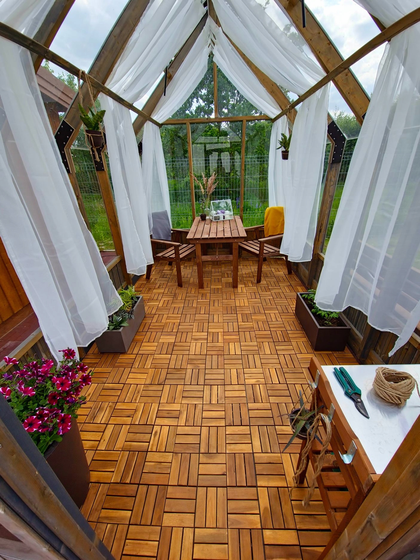 Płytka podłogowa drewno akacja balkon taras 10 szt Przeznaczenie Balkon