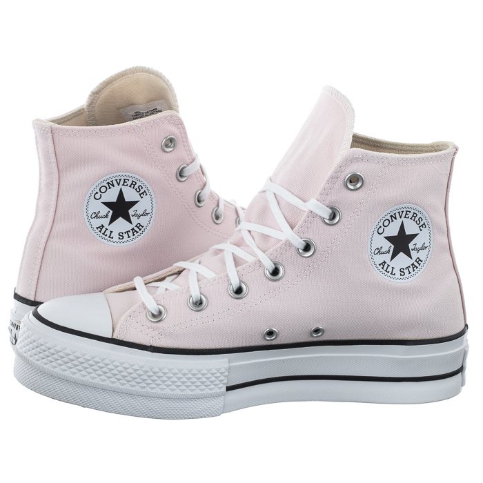 Tenisky na platformě Damksie Converse Ctas Lift Decade Růžové