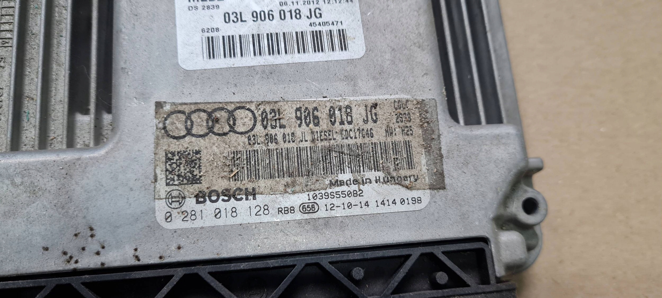 A4 B8 A5 modulo Centralina computer Motore 2.0 TDI 03L906018JG Q5 8R