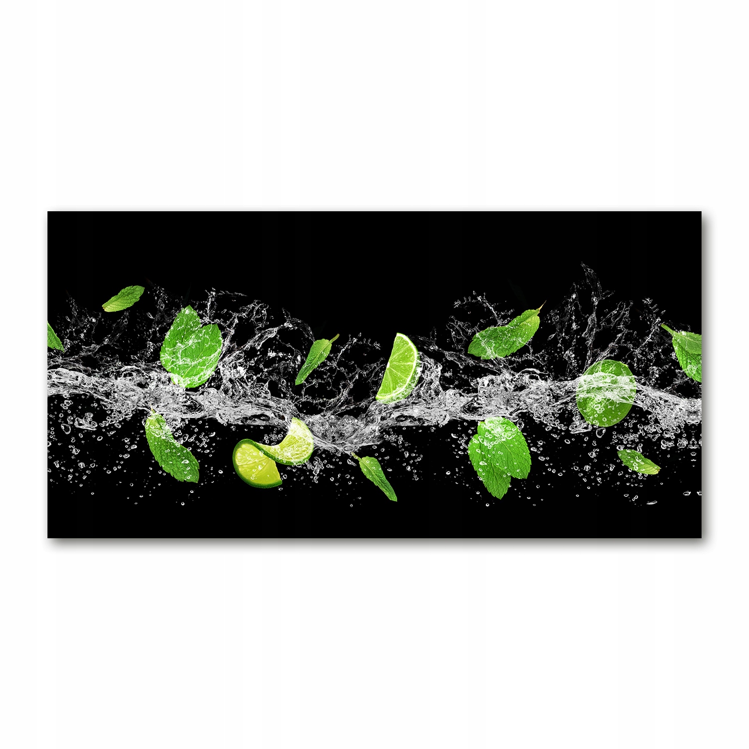 

Foto obraz akryl zdjęcie Limonka z miętą 120X60 cm