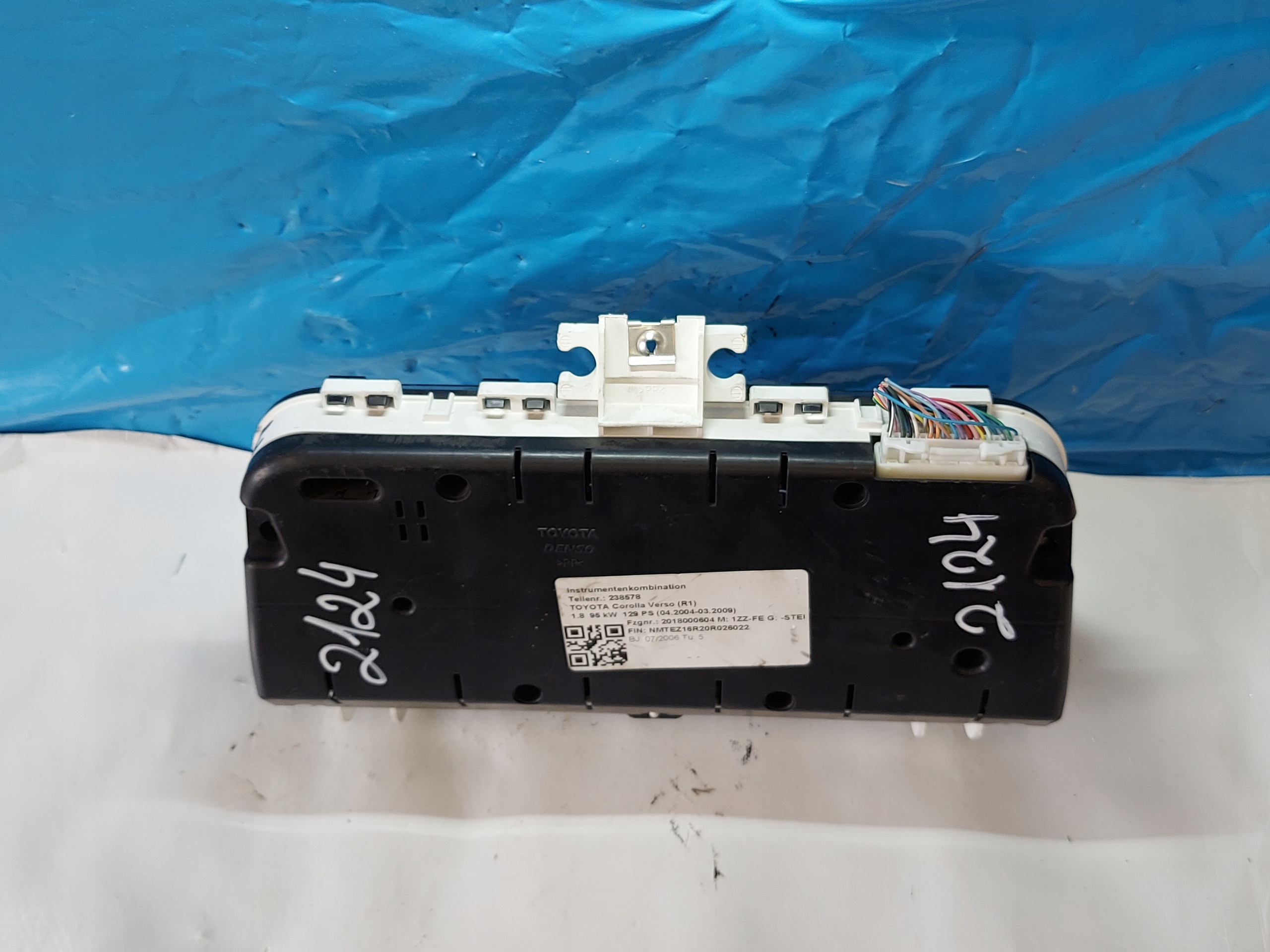 dials clock COROLLA VERSO 1.8 B 838000F020
