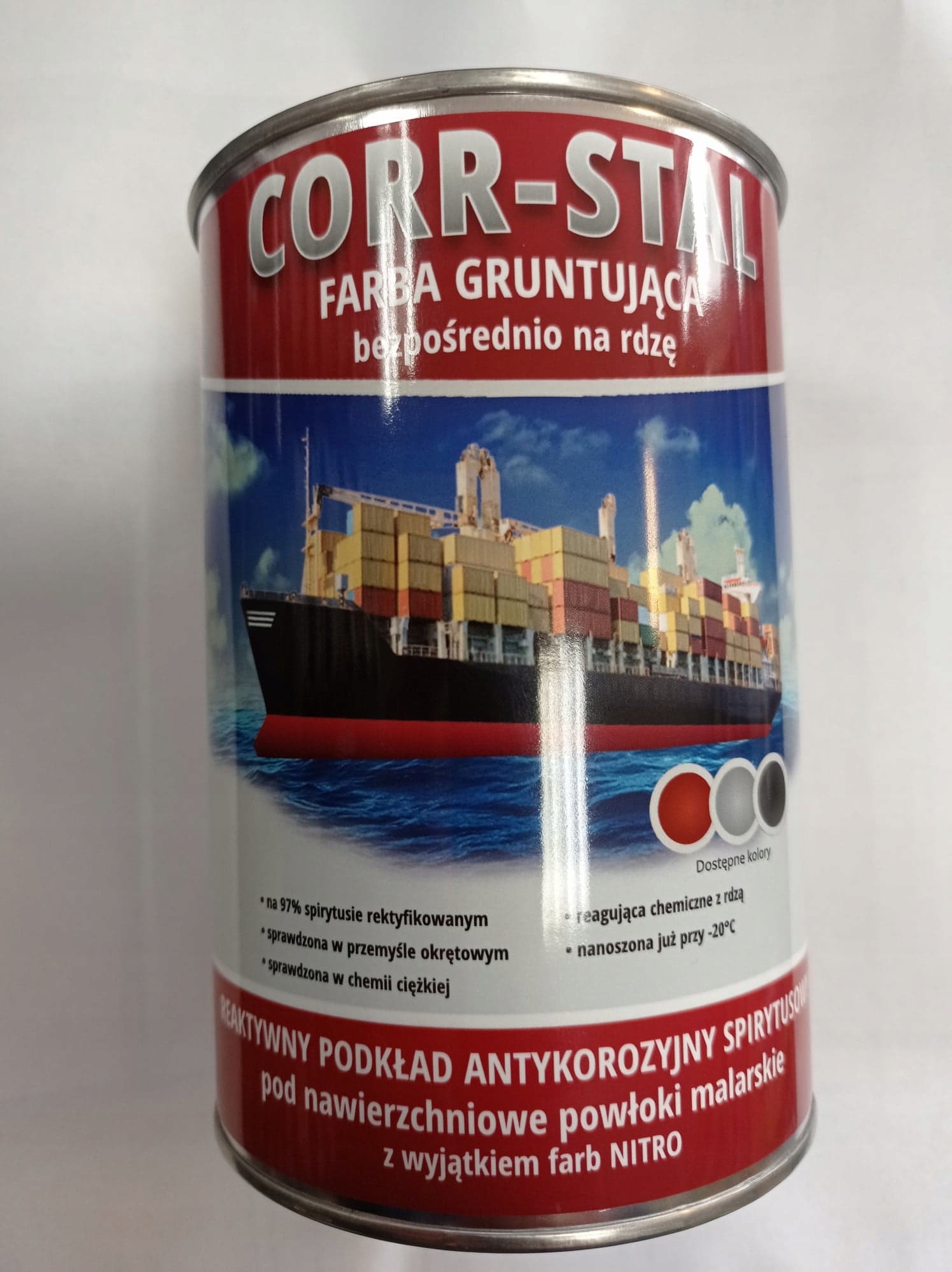 

Corr-stal Farba Okrętowa Na Rdzę Czarna 5L