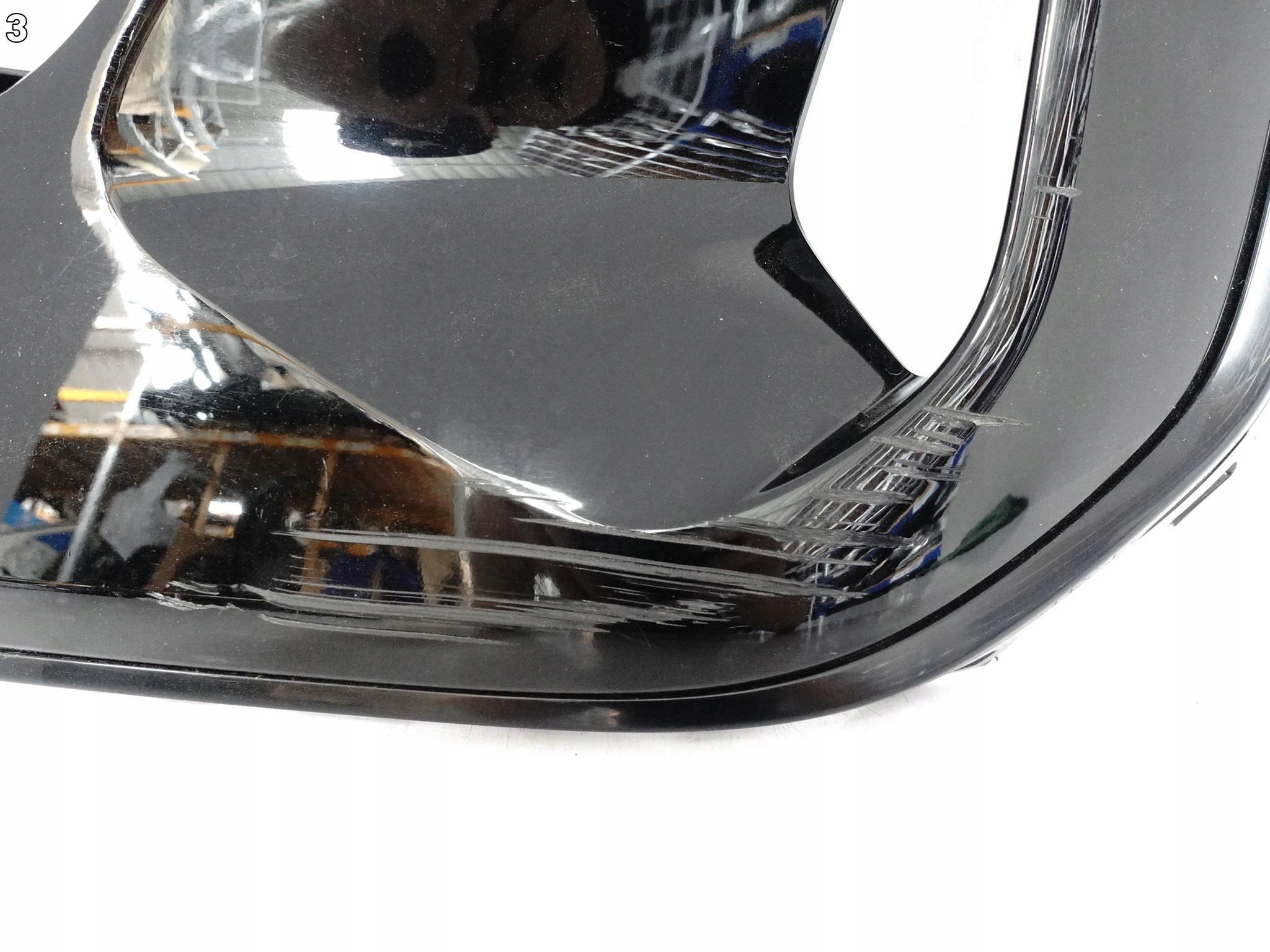 AUDI A6 S6 E-TRON 85E S-LINE 24- grill grid cap grille left W bumper