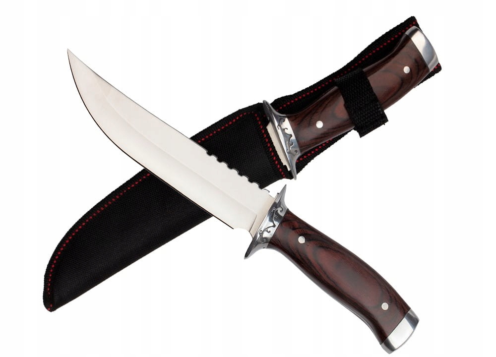 

Nóż Finka Turystyczny Survival Myśliwski Etui