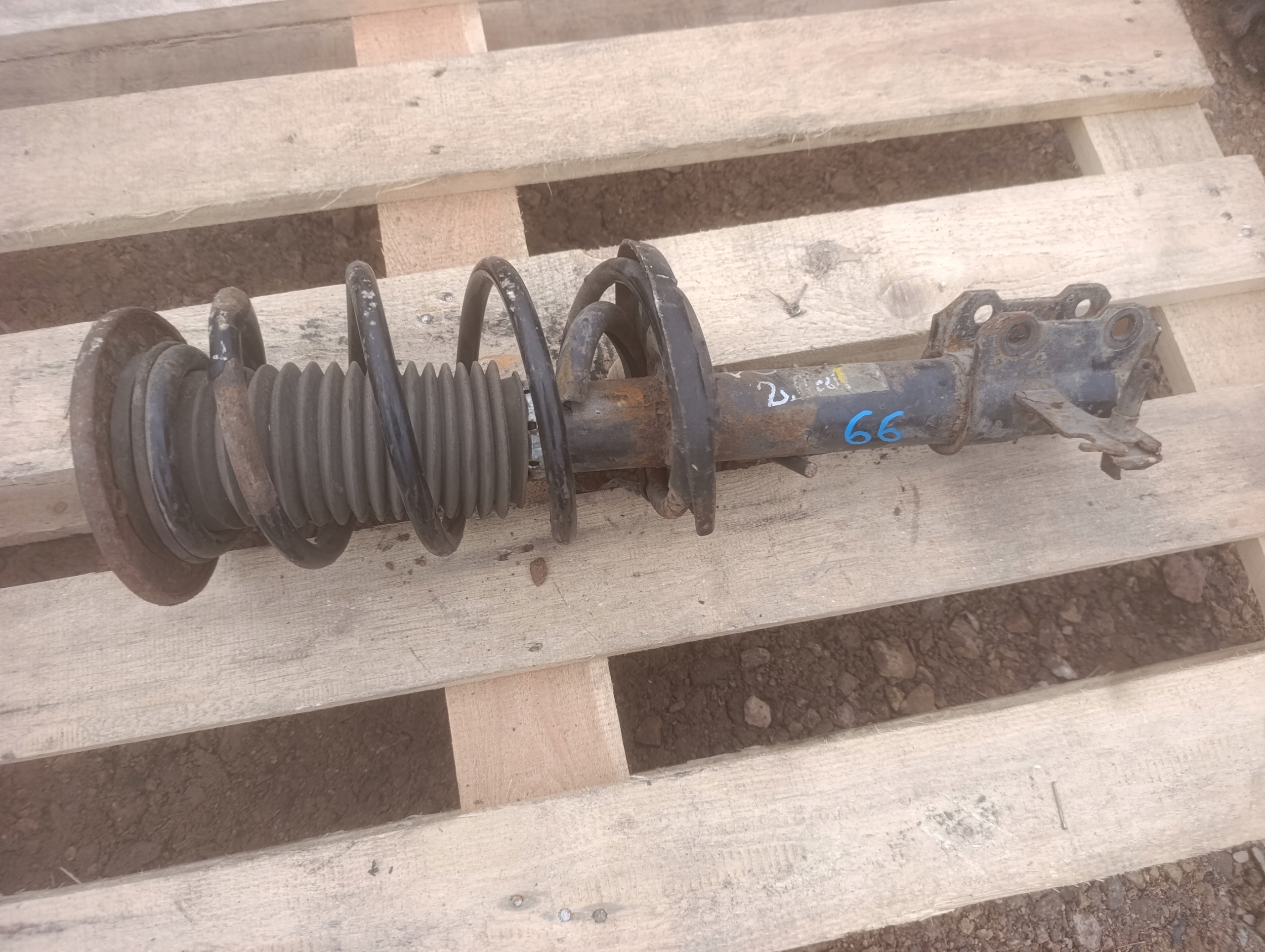 MACPHERSON shock absorber left front front OPEL VECTRA C 2.0