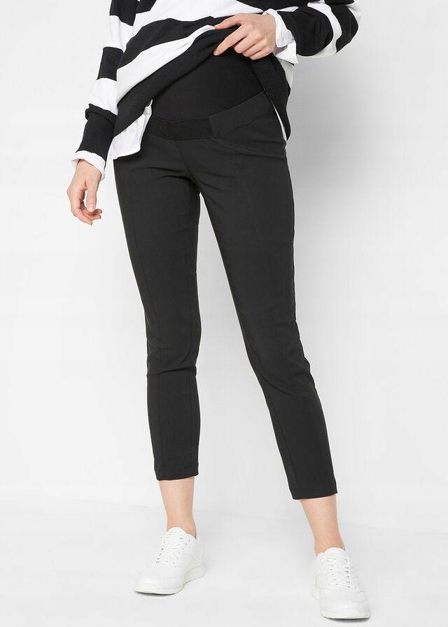 Bonprix 36 ELEGANCKIE SPODNIE CIĄŻOWE Marka Bonprix