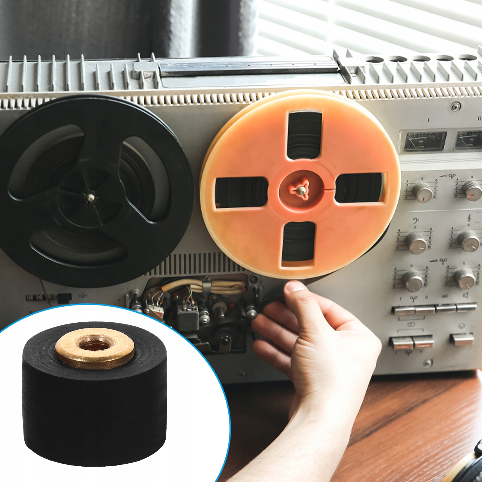 ROLKI DOCINAJĄCE DO KASET TAŚM RADIOWYCH Marka bez marki