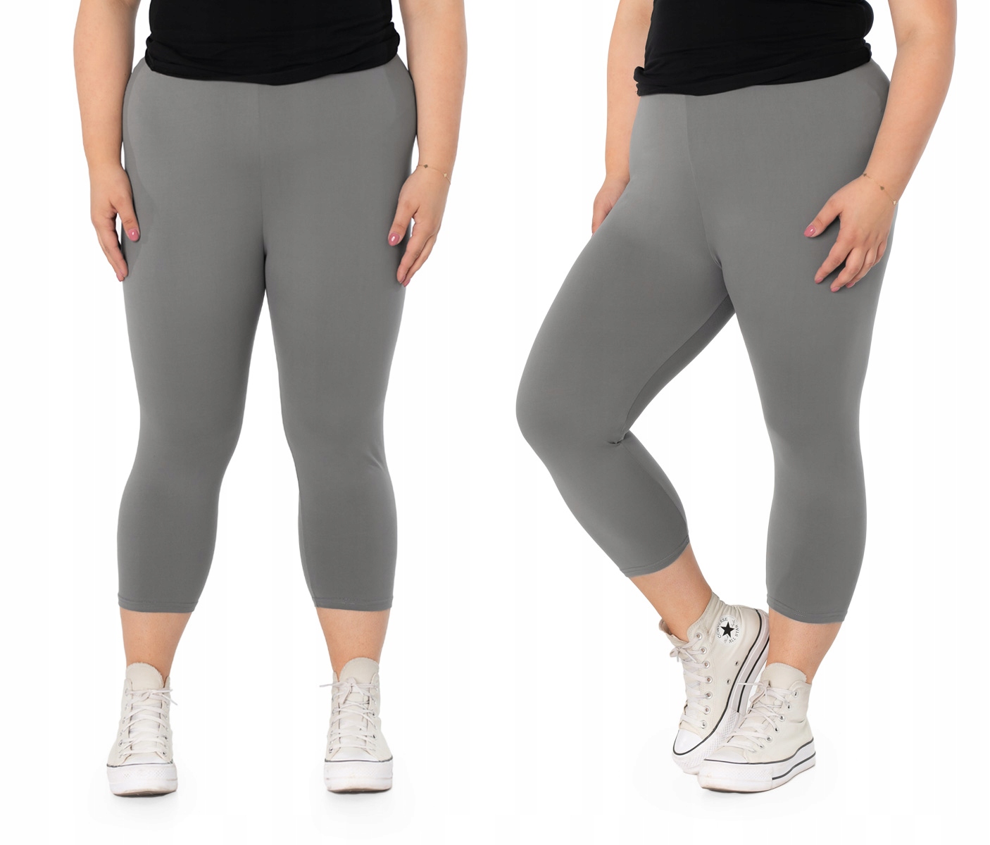 

Duże Legginsy Getry Damskie Bambusowe 716-7 r 9XL