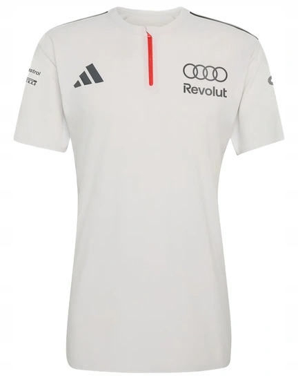 Polokošile Audi F1 Team adidas 2026 Engineers Šedá vel. L