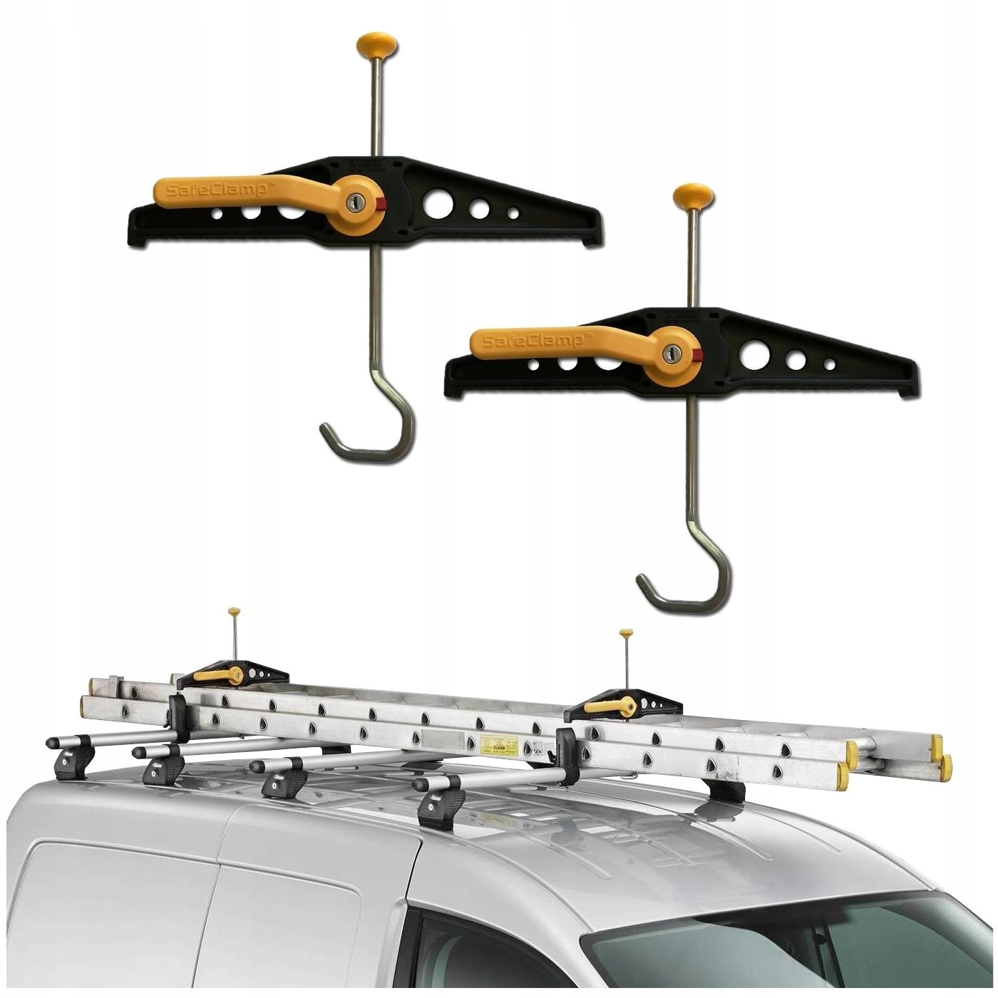 Upevňovací držiak Rhino SafeClamp pre rebrík RAS21