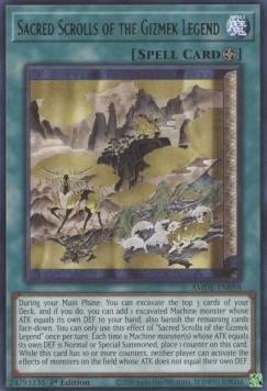 

Yu-Gi-Oh! Tcg: Sacred Scrolls of the Gizmek Legend