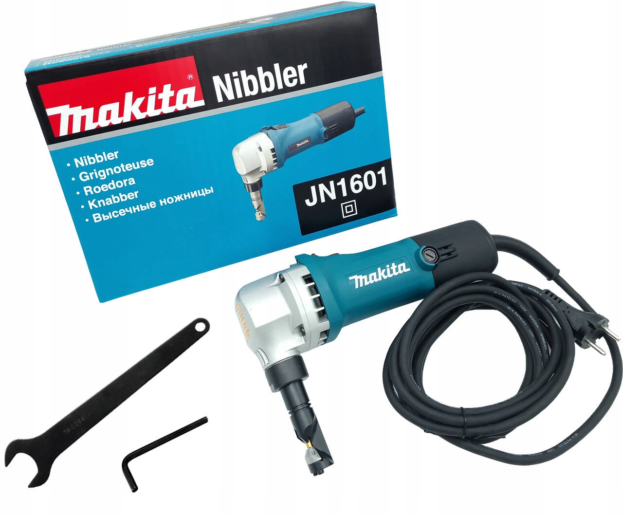 Makita Nożyce skokowe do blachy falistej i trapezowej 550W JN1601 Makita Pl