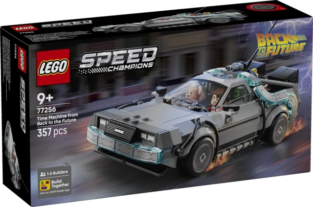 Lego Speed Champions Stroj času z filmu Návrat do budoucnosti 77256