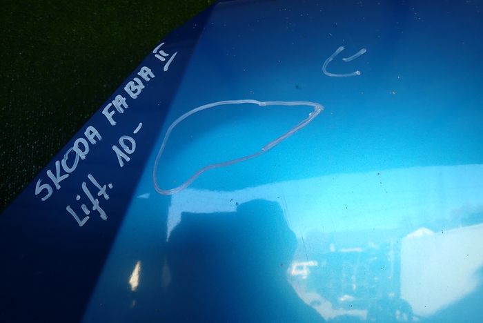 SKODA FABIA II 10-14 bonnet