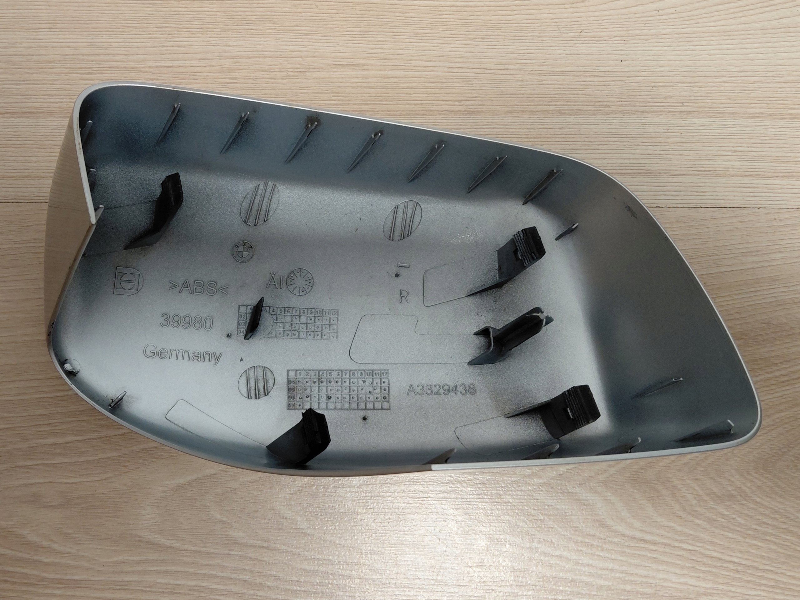 BMW E60 E61 E63 Boîte Couverture Droit Rétroviseur EUROPA OE TITAN SILBER