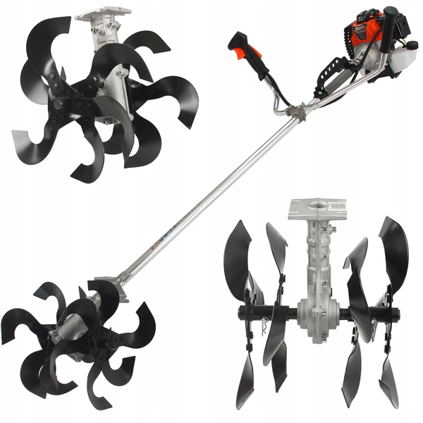 PRZYSTAWKA ADAPTER DO KOSY SPALINOWEJ GLEBOGRYZARKI 26cm