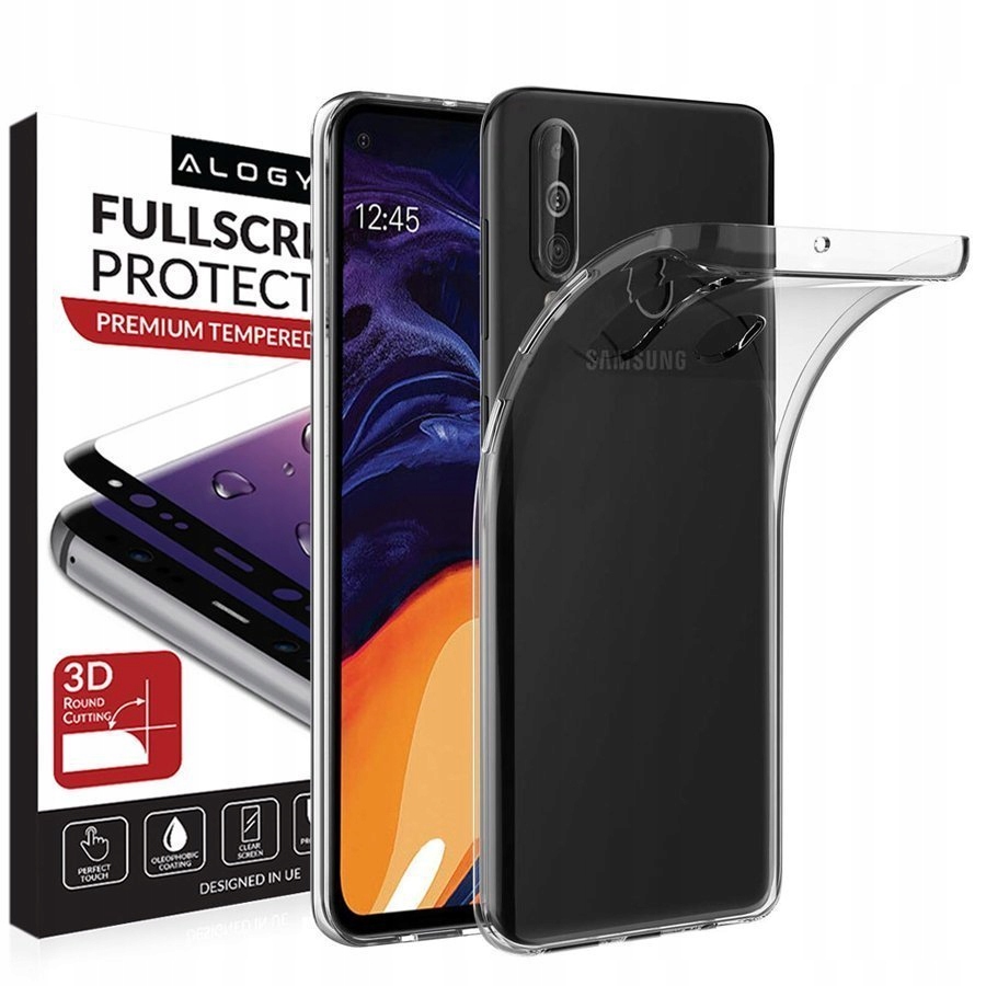 

Etui Guma Slim Case Do Galaxy A60 +szkło Full