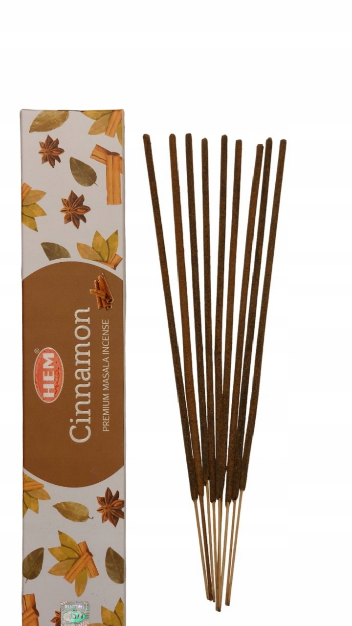 

Kadzidła Pyłkowe Cinnamon Cynamon Hem 15 gram