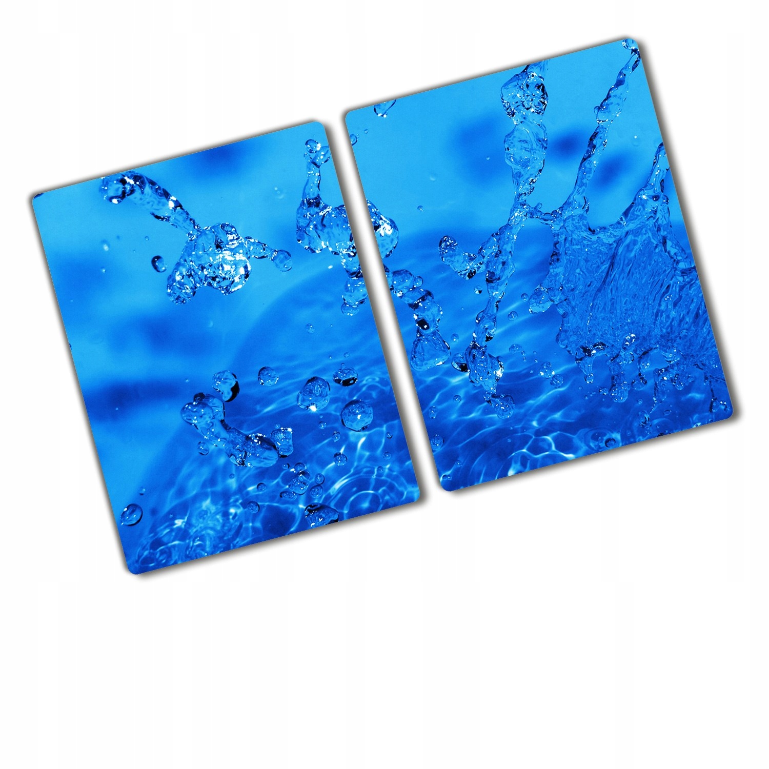 

Deska kuchenna duża szklana Krople wody Inne