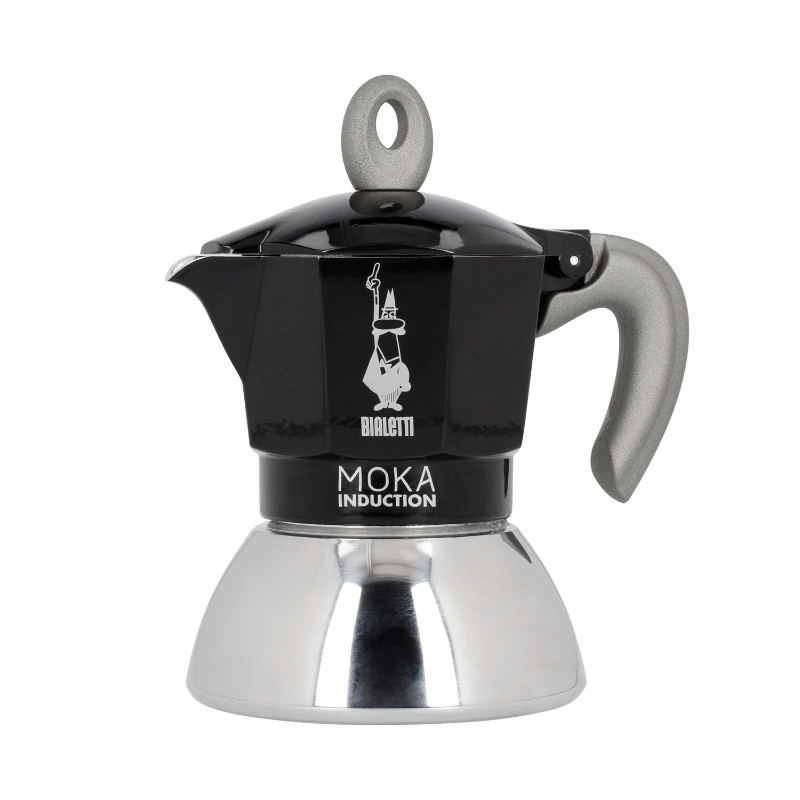 Kawiarka Bialetti New Moka Induction 4tz czarna