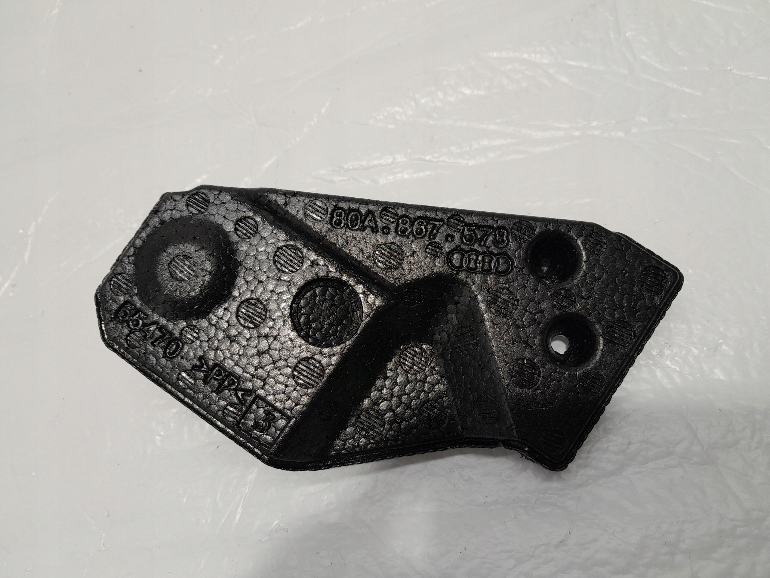 AUDI Q5 80A polystirene soundproofing SLUPKA right 80A867578