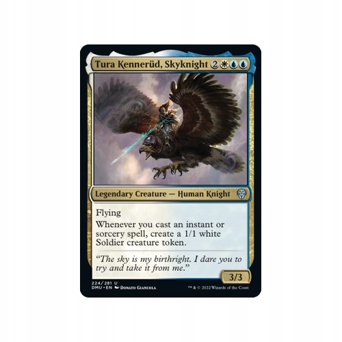 Mtg 2x Tura Kennerüd, Skyknight (Uncommon)