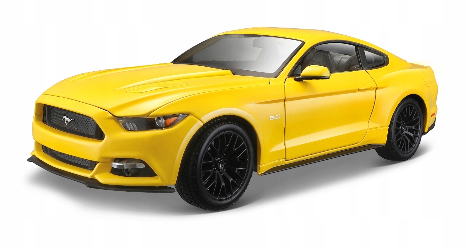 Maisto Ford Mustang Gt 2015 1/18 31197 žlutý