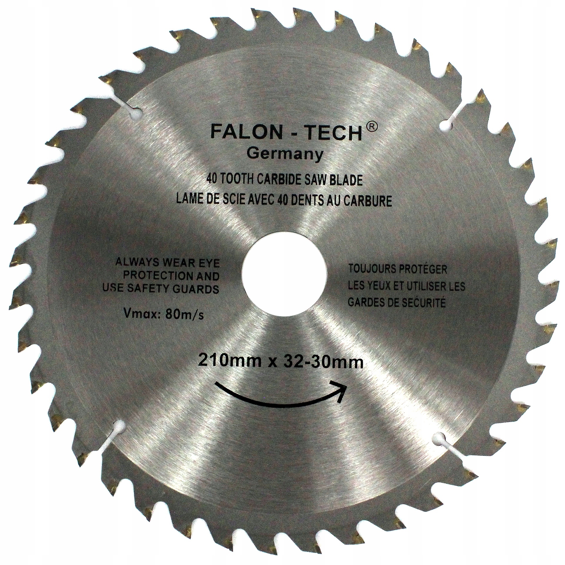 TARCZA DO CIĘCIA DREWNA WIDIA 210 / 30 T40 PRO