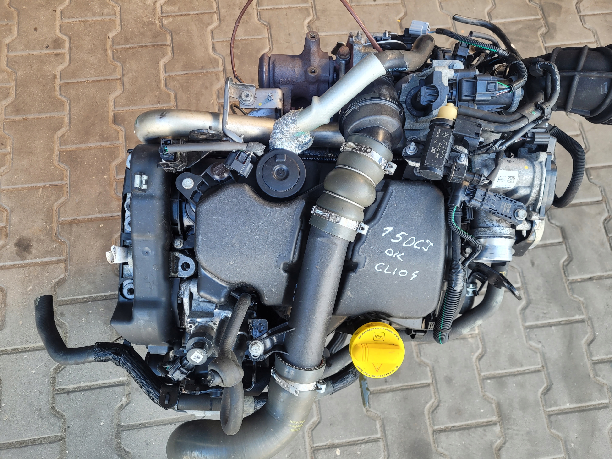 Двигатель 1.5 K9K E628 Dacia renault KANGOO CLIO IV CAPTUR и