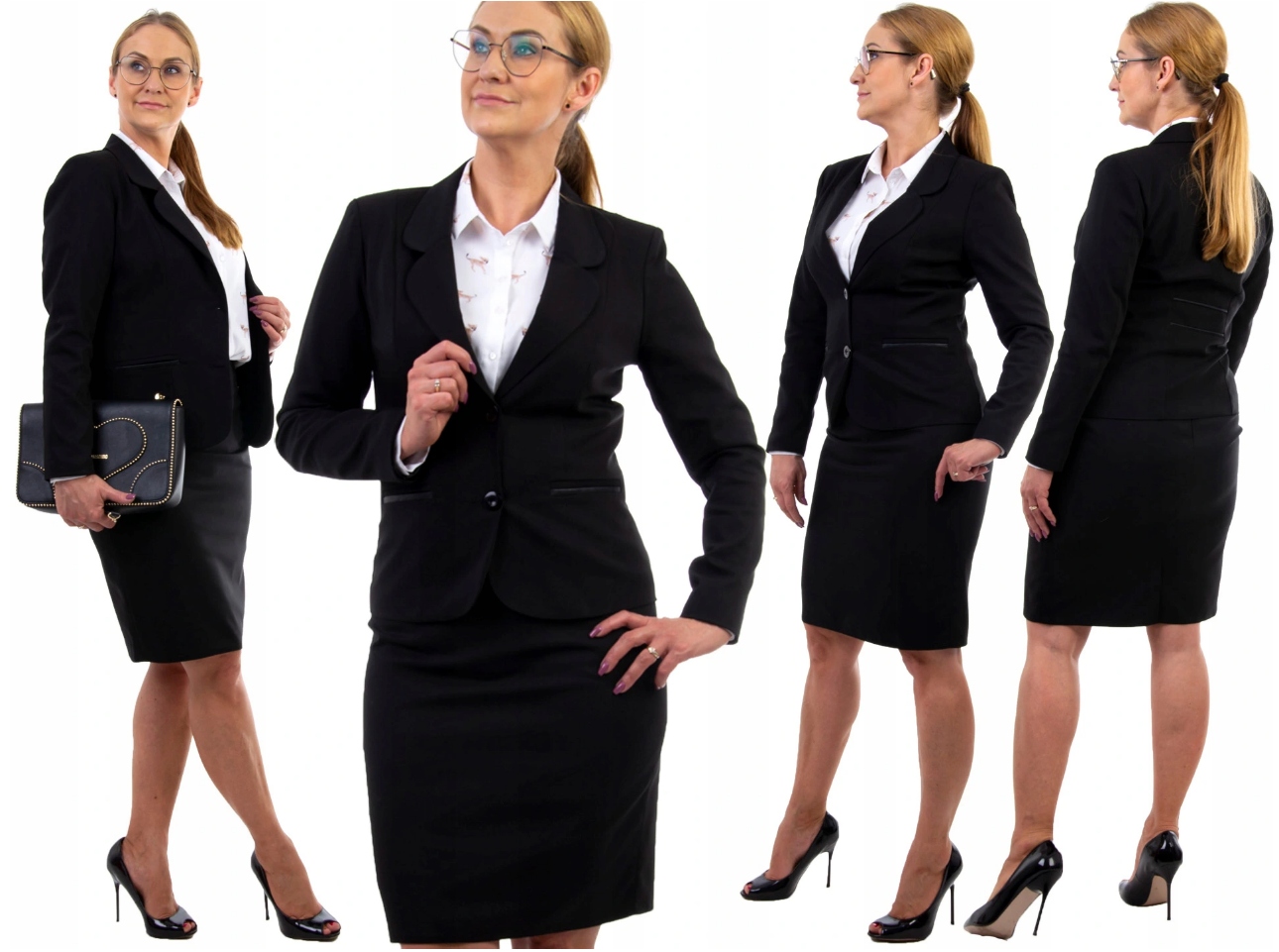 GARNITUR ZE SPODNIAMI + SPÓDNICA (36-54) 52 Rozmiar 52