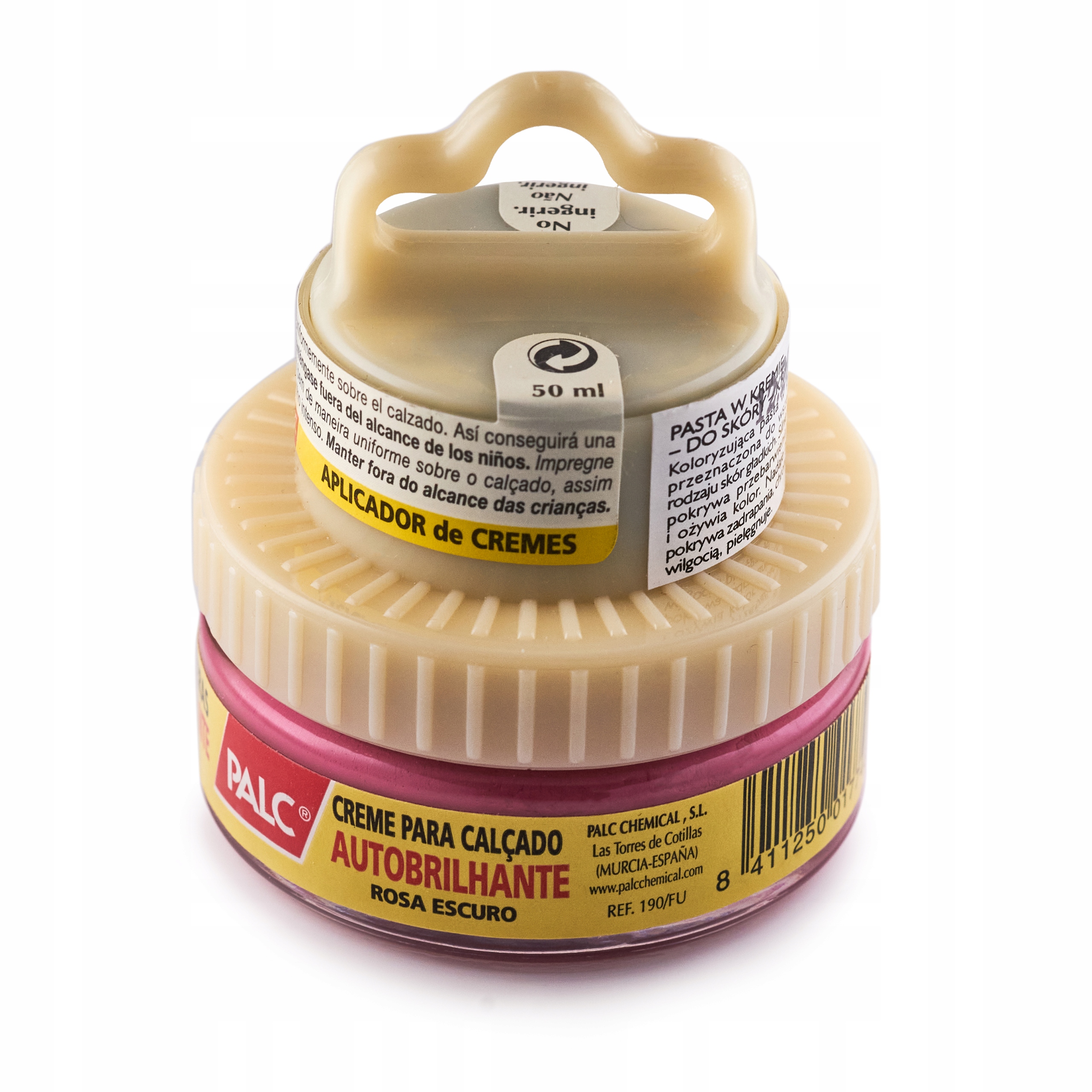 PALC PASTA KREM WOSKOWA DO SKÓR BUTÓW RÓŹOWA !!!