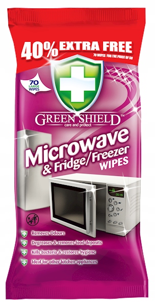 

Green Shield Chusteczki do Mikrofali Lodówki 70szt