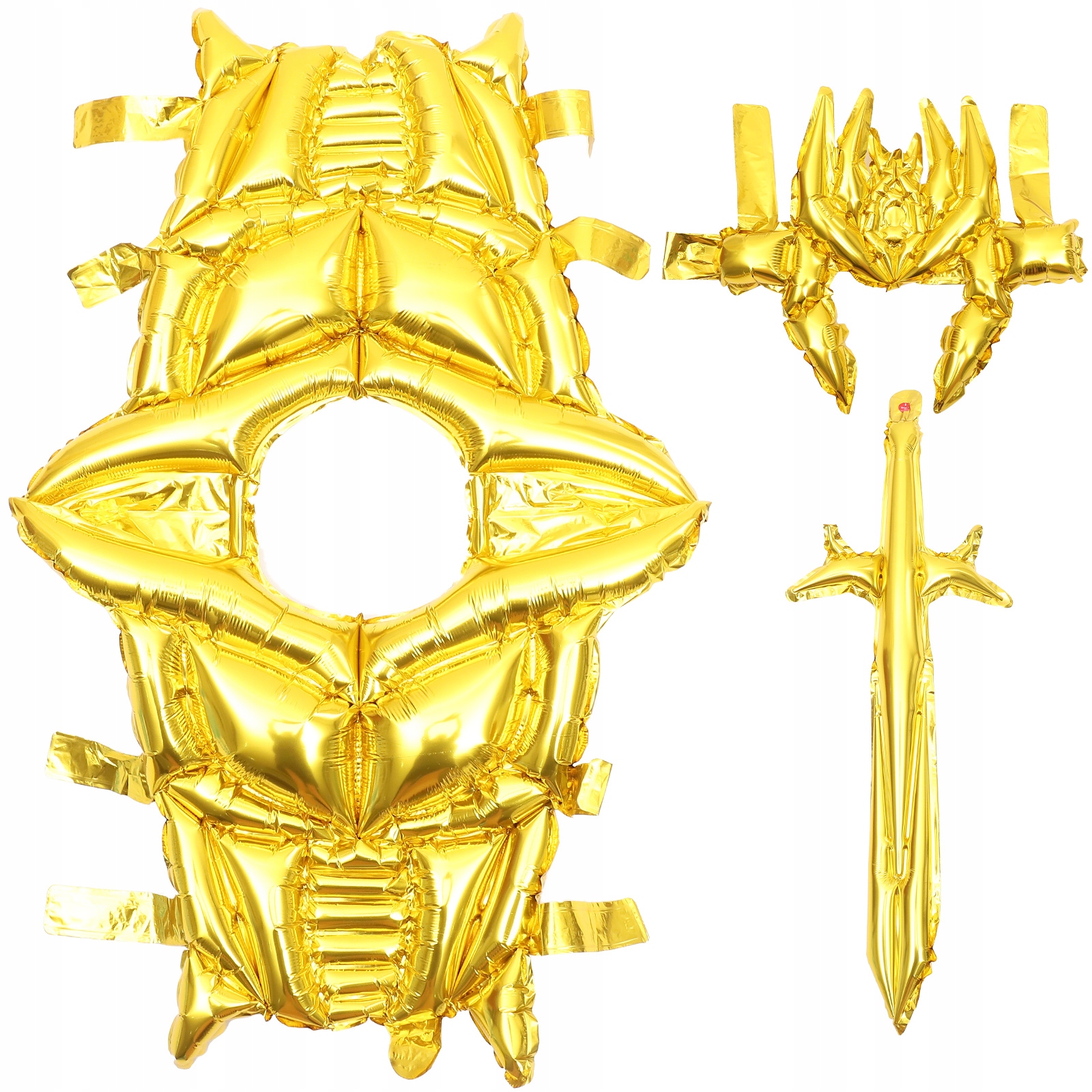 KOSTIUM RYCERSKI ŻOŁNIERZ COSPLAY BALON HALLOWEEN