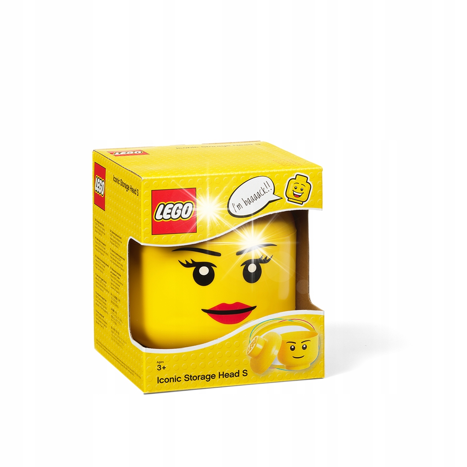 Lego Pojemnik Pudełko 40311725 Mała Głowa Dziewczynka