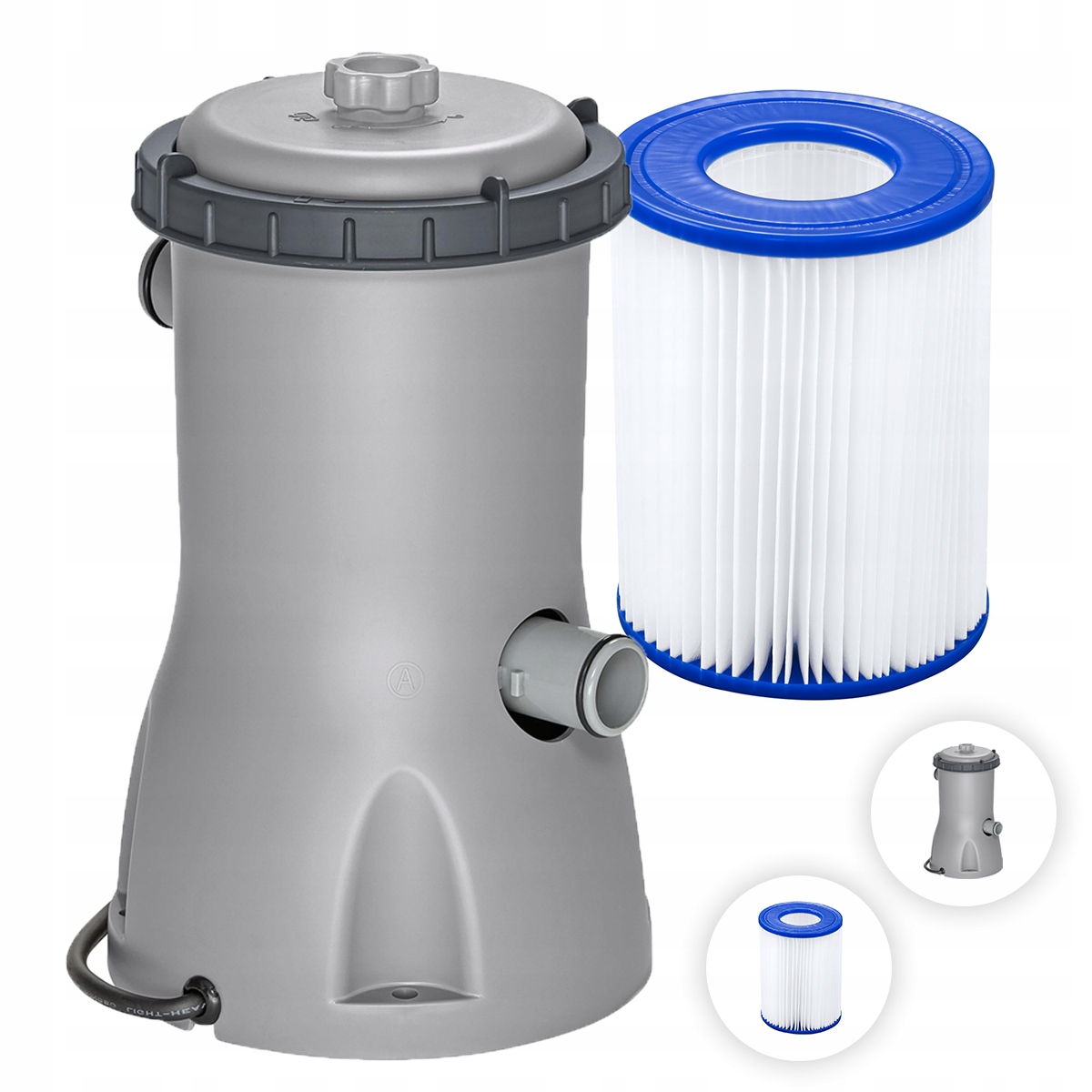 Filtrační bazénová filtrační pumpa s filtrem Bazén Filtr 3028 L/h 58386