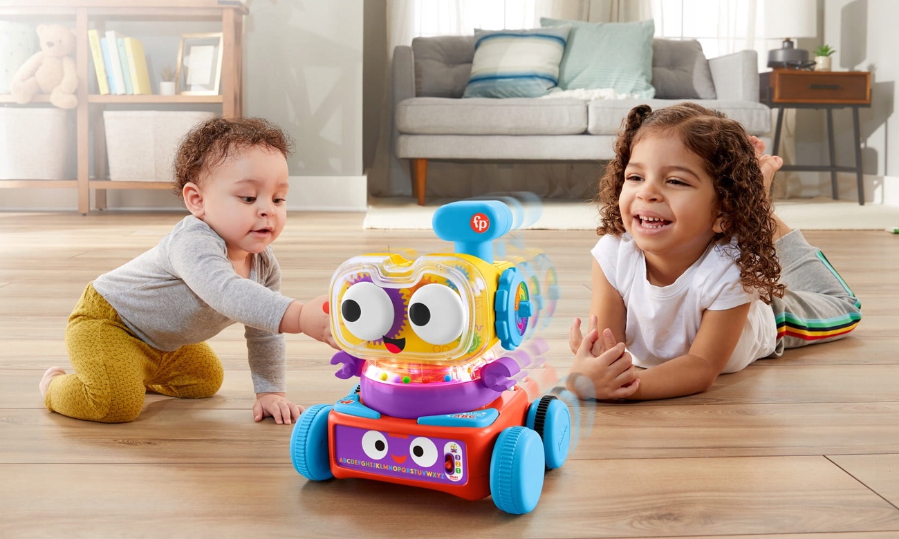 Fisher-Price Uczący przyjaciel robot 4w1 HCK41 Wysokość produktu 30.2 cm