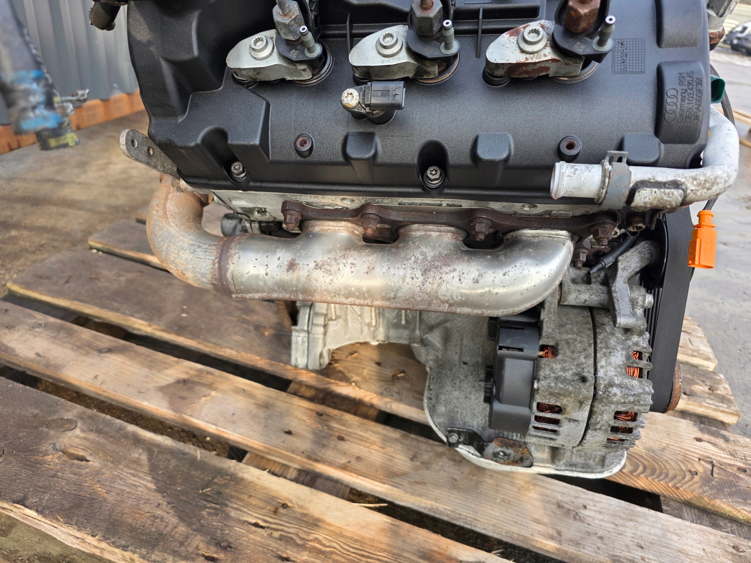 engine complete AUDI A6 C7 A7 4G Q5 8R A4 A5 3.0 TDI CDU CDUD 154771 KM !!